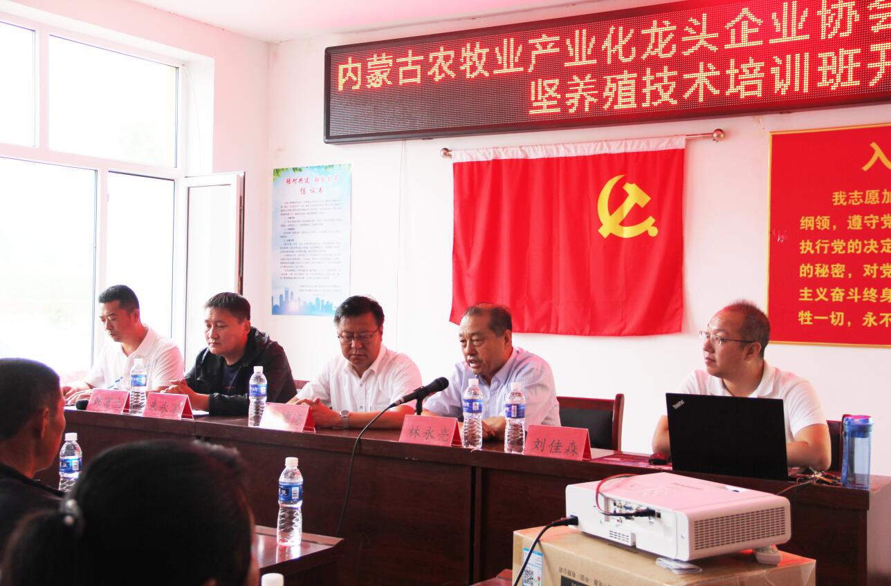 參與打贏脫貧攻堅戰(zhàn)產業(yè)扶貧公益培訓在內蒙古赤峰市寧城縣大黑石村舉辦