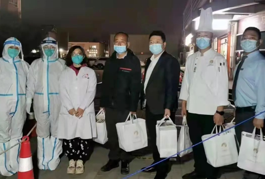 抗疫馳援，我們在行動： 協(xié)會會員單位-內(nèi)蒙古女神餐飲娛樂有限公司